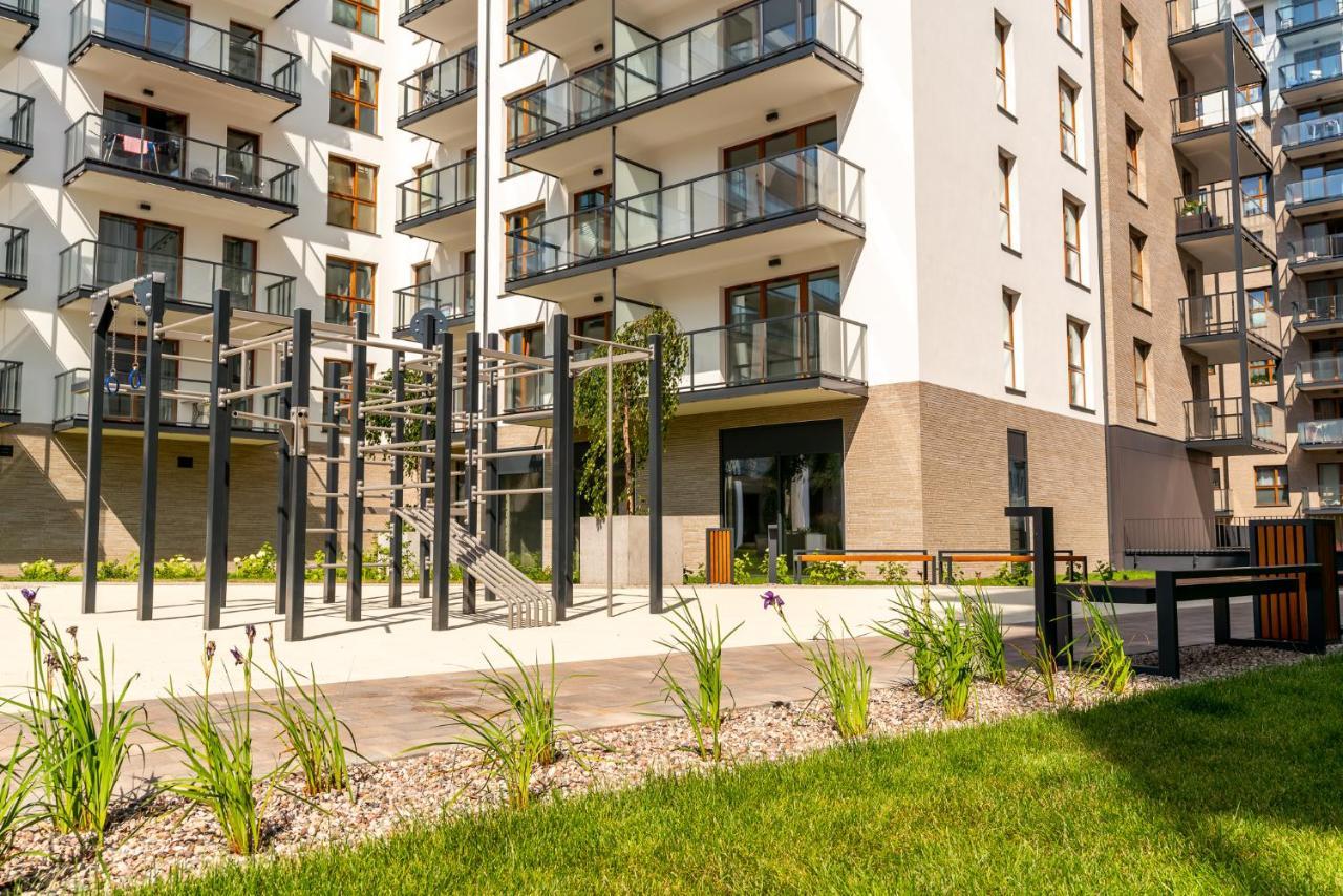 Apartamenty W Gdansku - Zajezdnia Wrzeszcz, Grudziadzka 4B Bagian luar foto