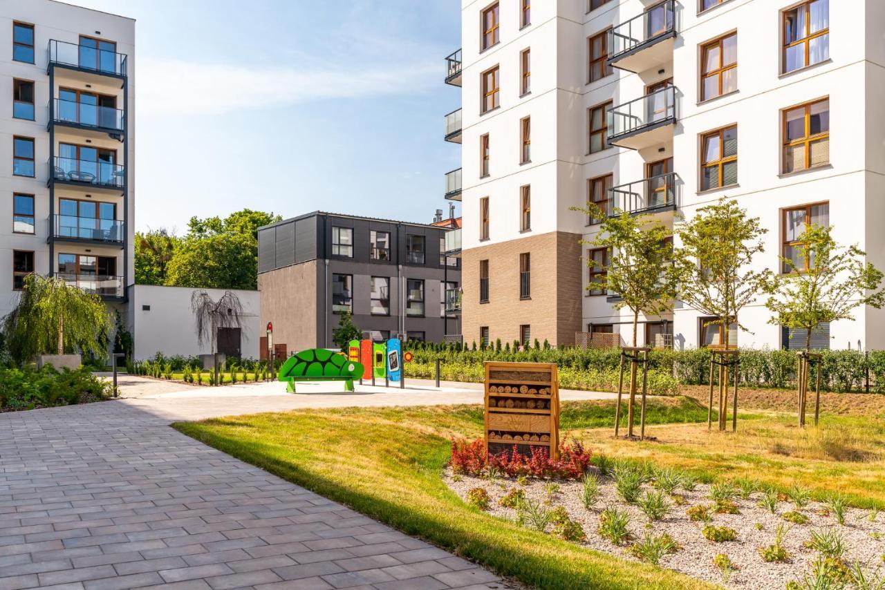 Apartamenty W Gdansku - Zajezdnia Wrzeszcz, Grudziadzka 4B Bagian luar foto