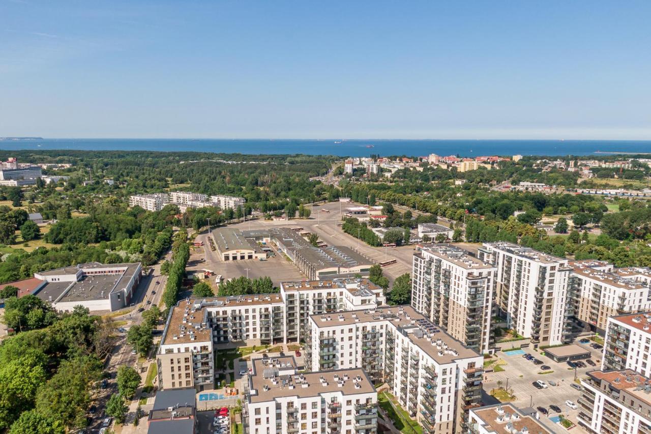 Apartamenty W Gdansku - Zajezdnia Wrzeszcz, Grudziadzka 4B Bagian luar foto