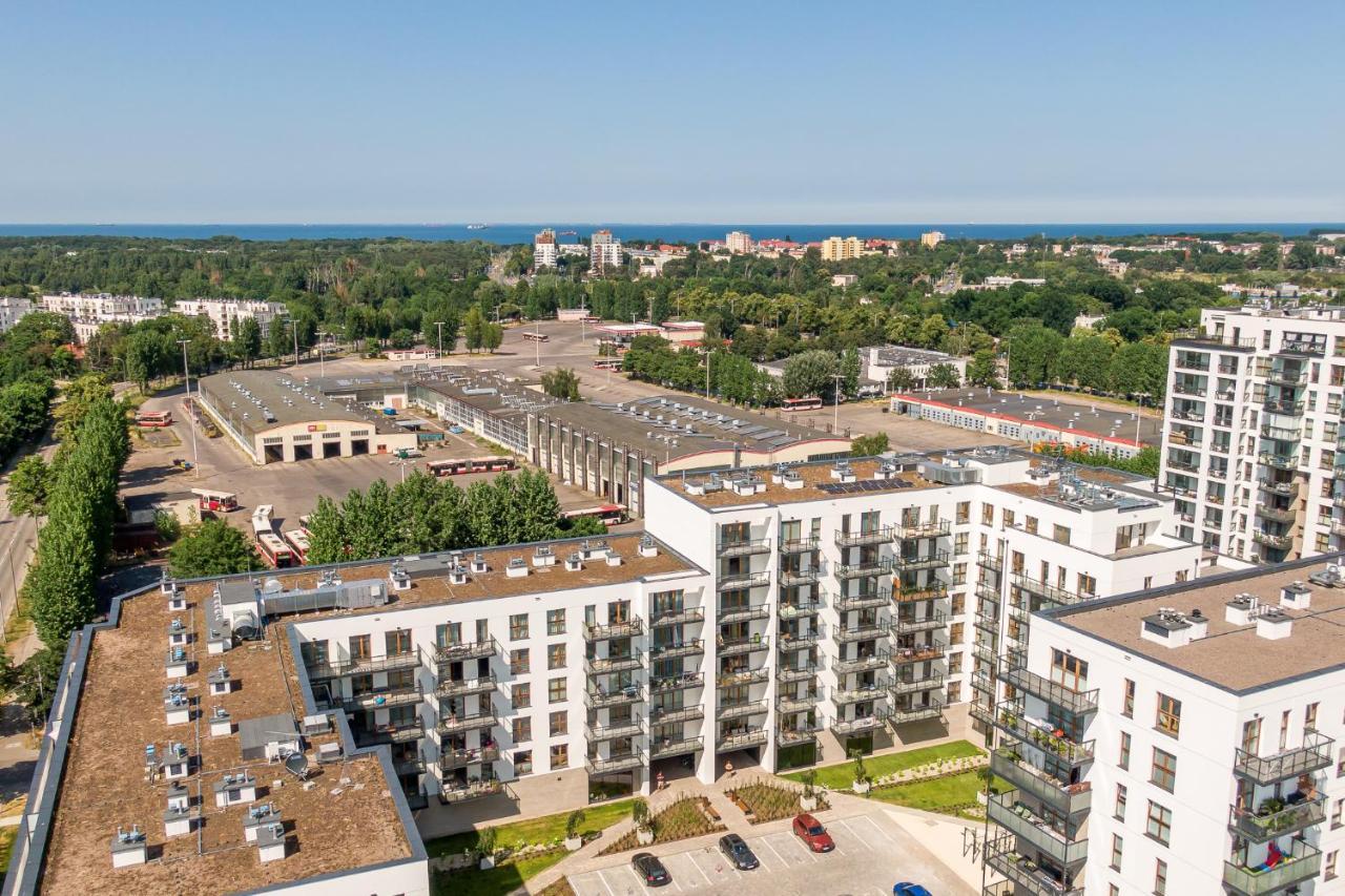 Apartamenty W Gdansku - Zajezdnia Wrzeszcz, Grudziadzka 4B Bagian luar foto